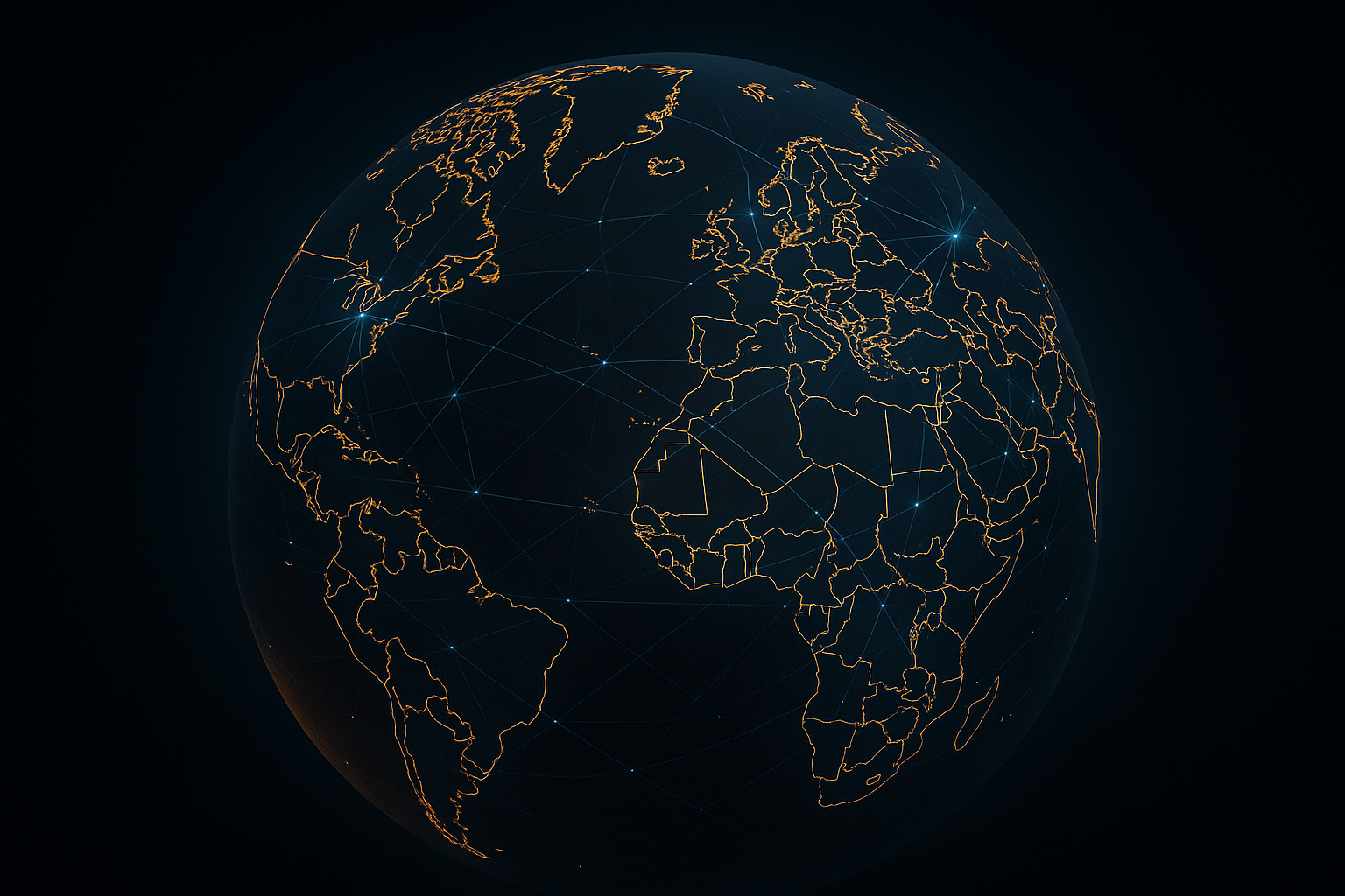 Mapa geoestratégico global