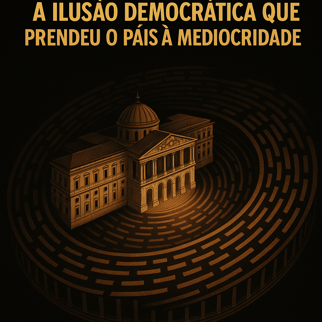 Ilustração conceptual do ciclo político português