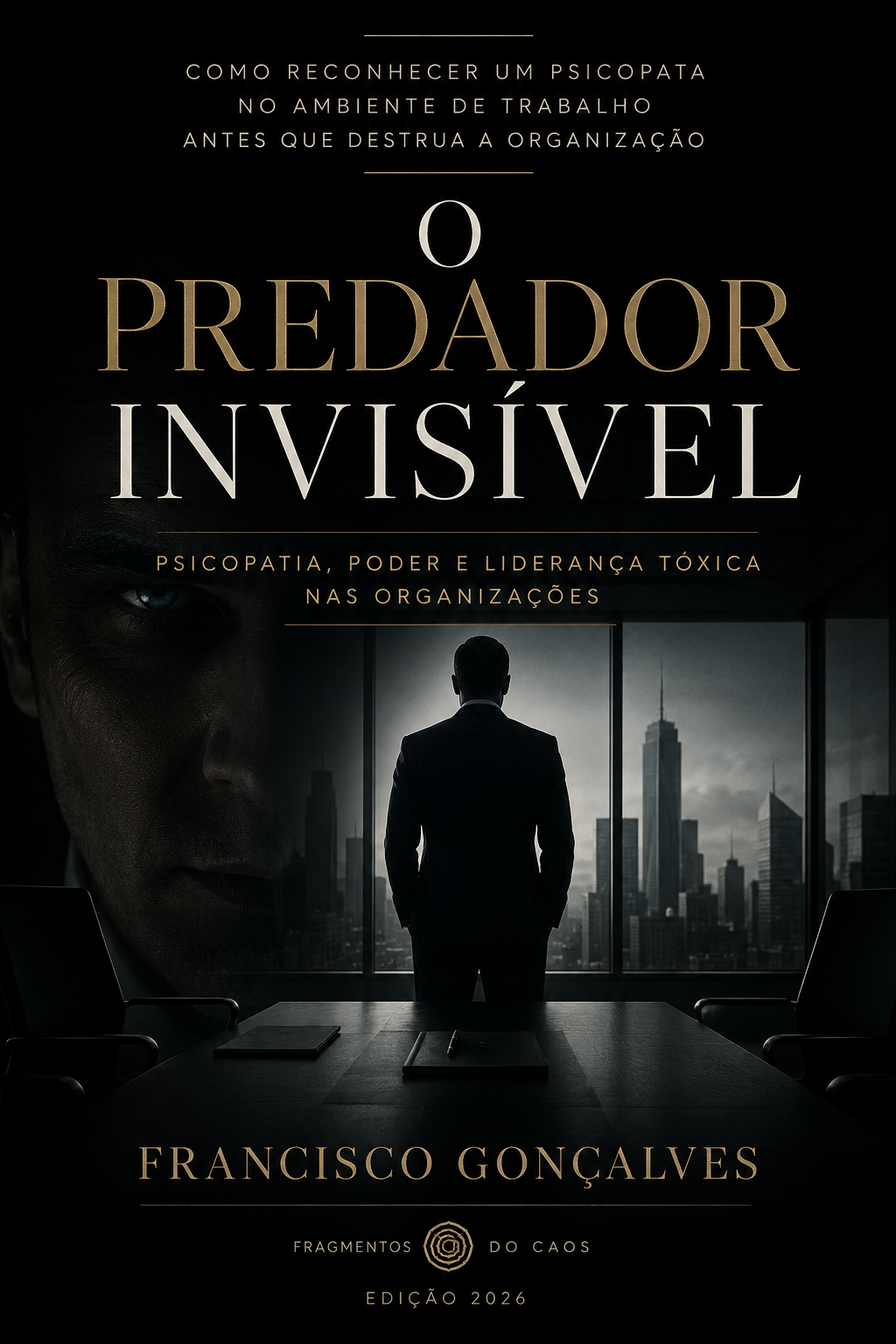 Capa do livro O Predador Invisível, de Francisco Gonçalves