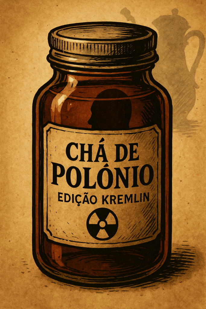 Ilustração editorial: Morte Súbita: O Último Ato de Dmitry Osipov