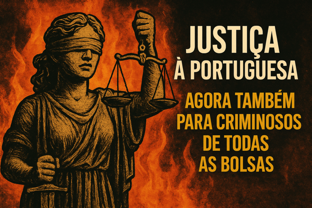 Ilustração editorial: Ciclo de Fogo e Impunidade: A Justiça que Protege o Incendiário
