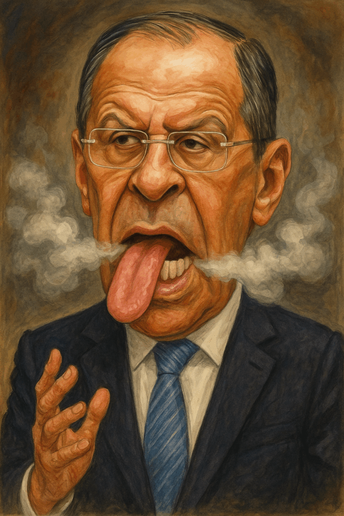 Ilustração editorial: O rosto da mentira torpe