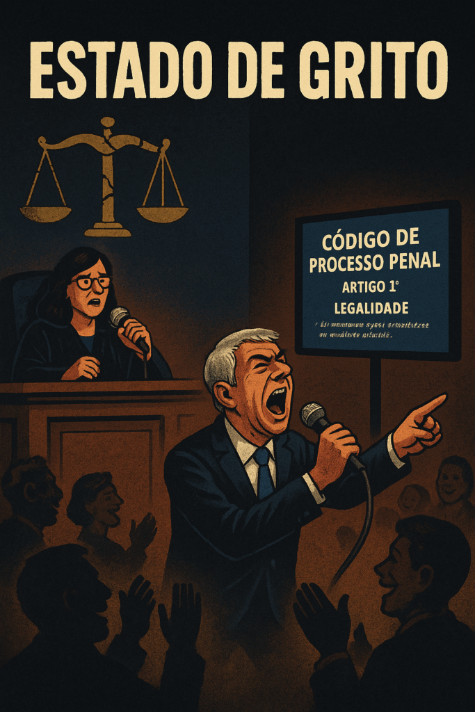 Ilustração editorial: Sócrates: O Estado do Grito
